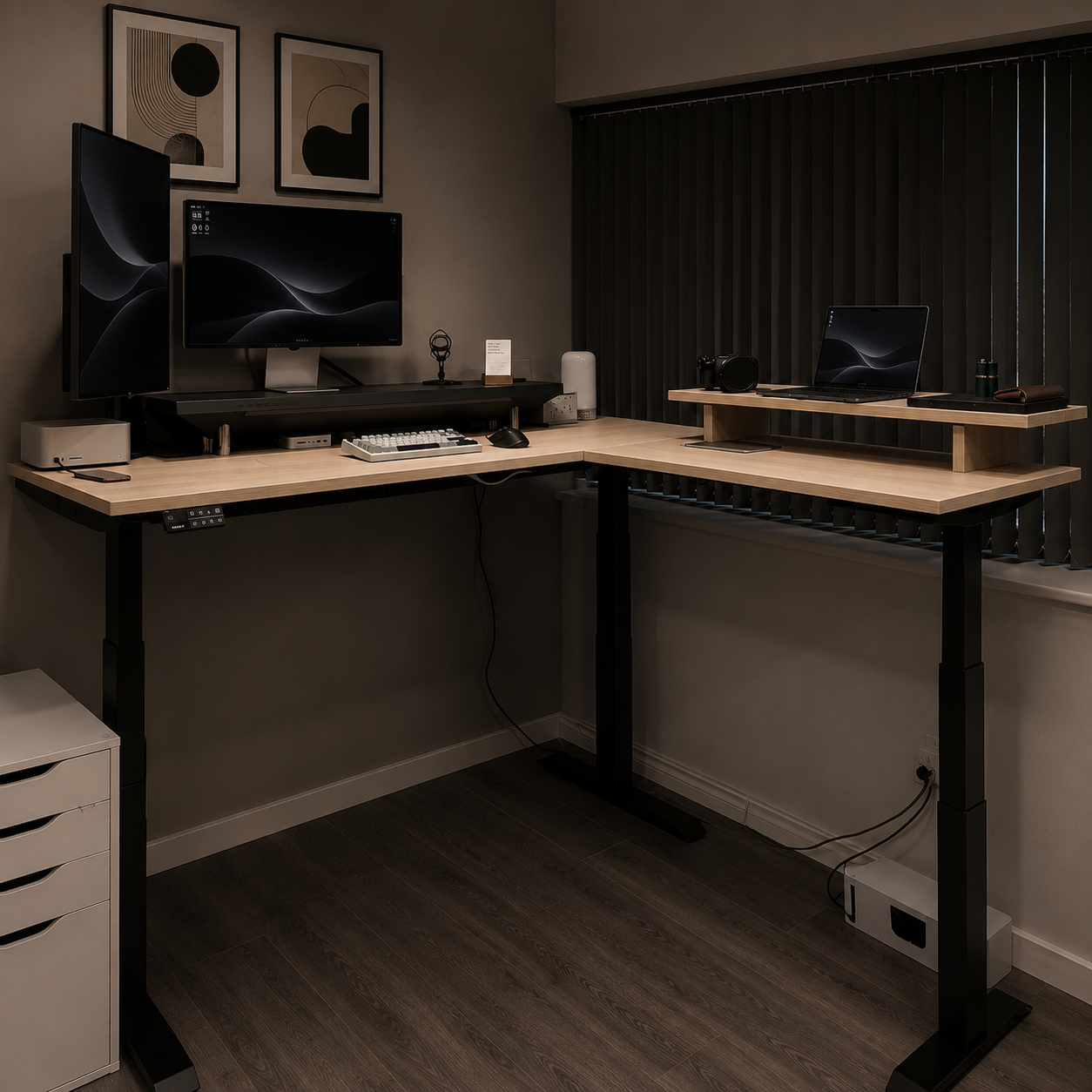 Axis Span ergonomic standing desk